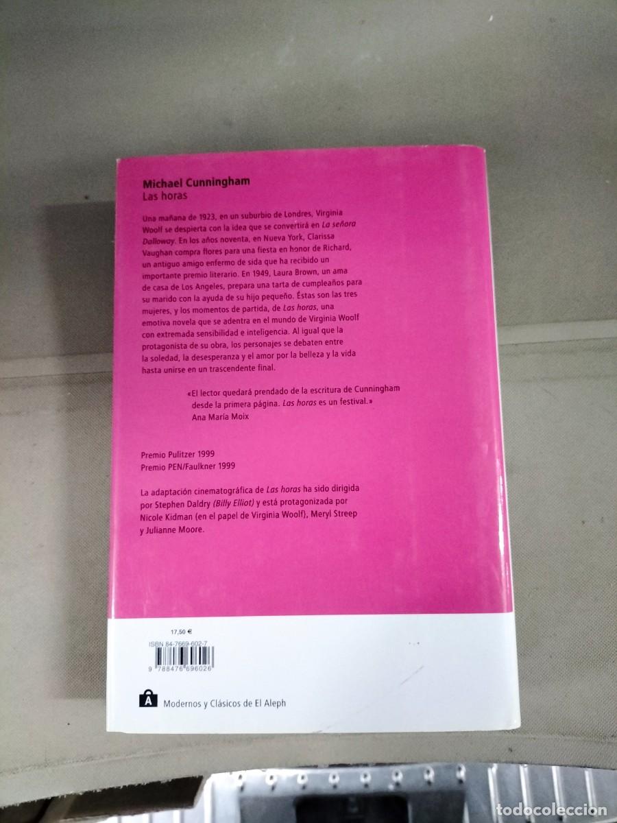 Libros de segunda mano: Las horas - Michael Cuningham. El Aleph - Foto 2