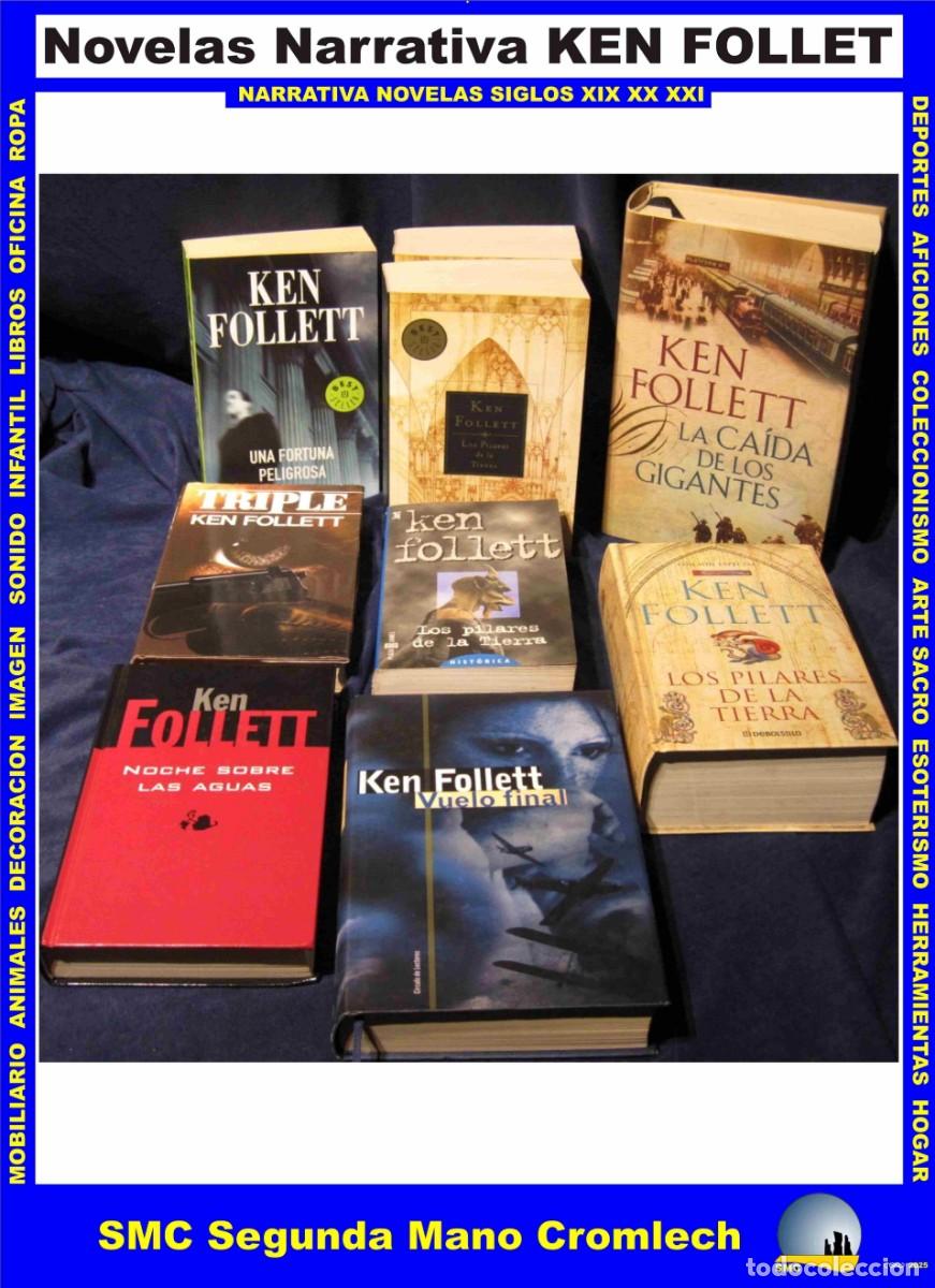 Libros de segunda mano: 10 Novelas KEN FOLLET - Foto 1