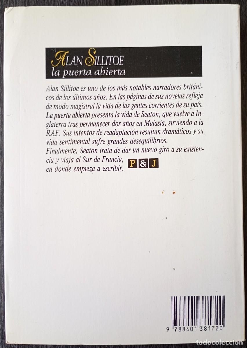 Libros de segunda mano: Alan Sillitoe . La puerta abierta - Foto 2