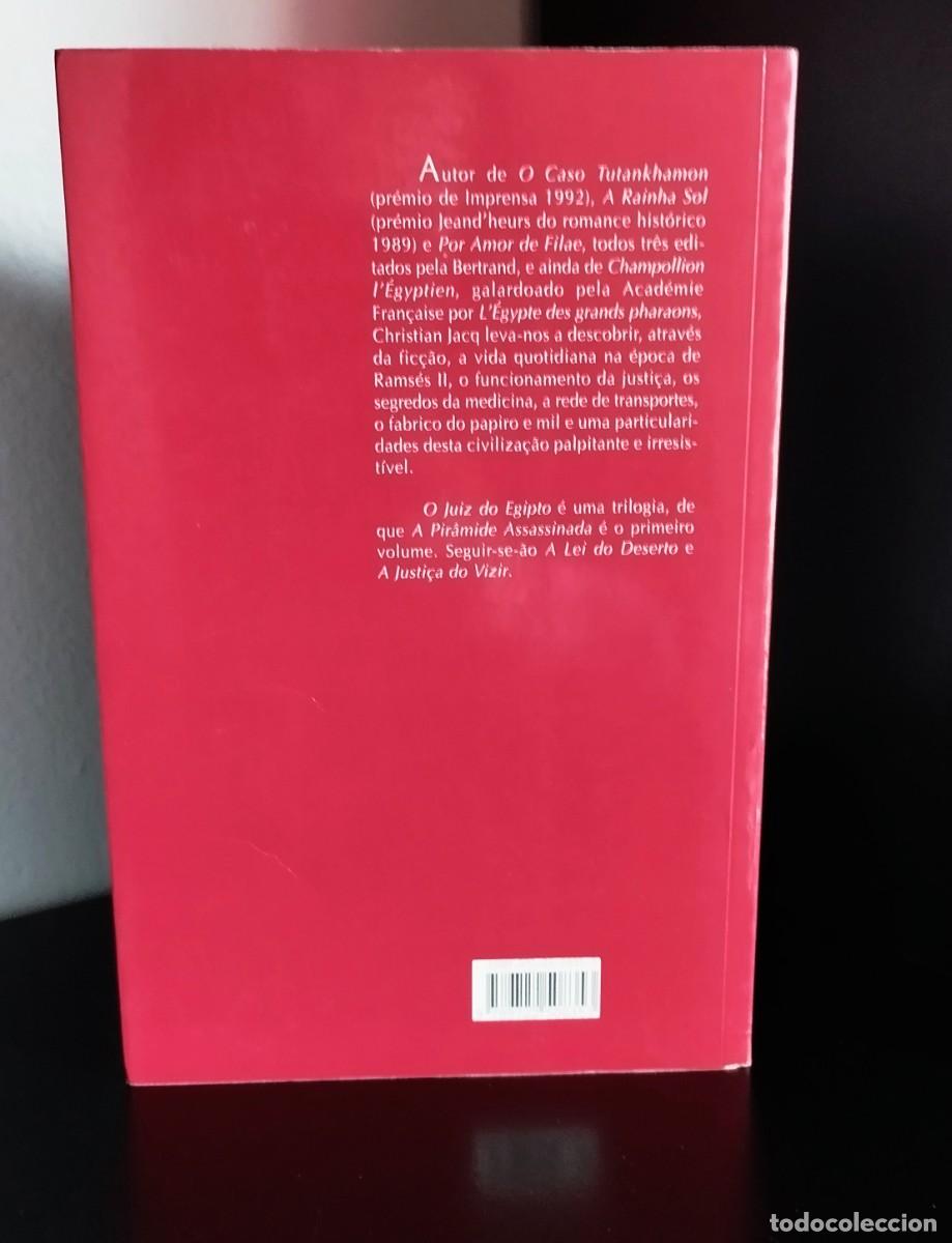 Libros de segunda mano: A Pir&acirc;mide Assassinada de Christian Jacq - Foto 2