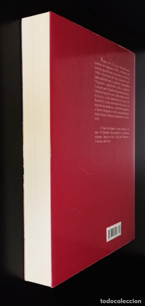 Libros de segunda mano: A Pir&acirc;mide Assassinada de Christian Jacq - Foto 6