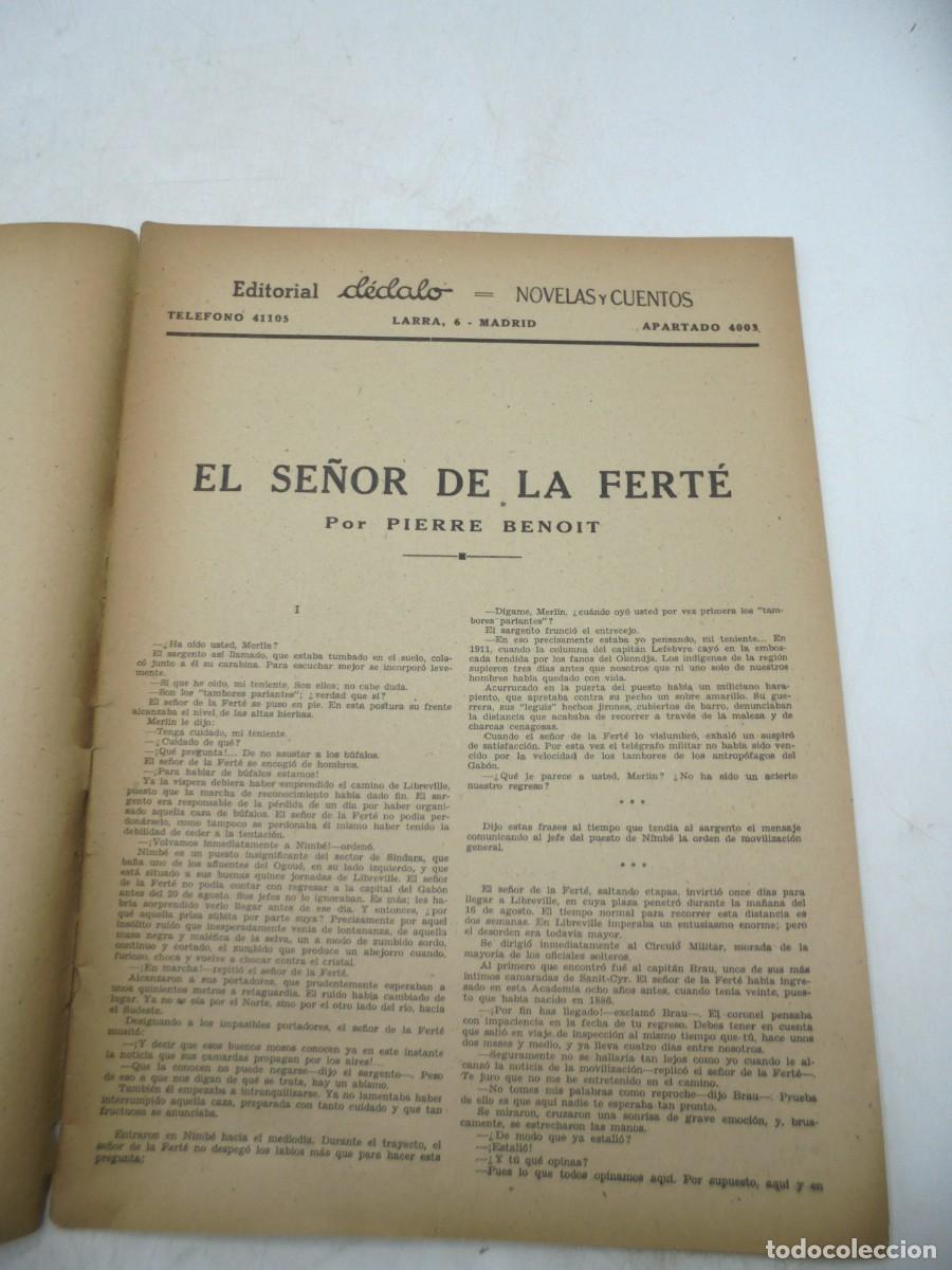 Libros de segunda mano: EL SE&Ntilde;OR DE LA FERT&Eacute;. P. BENOIT. PAGS : 37. - Foto 2