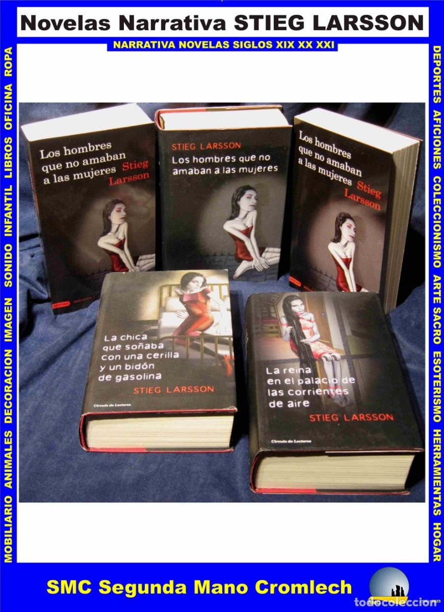Libros de segunda mano: 5 Novelas STIEG LARSSON - Foto 1