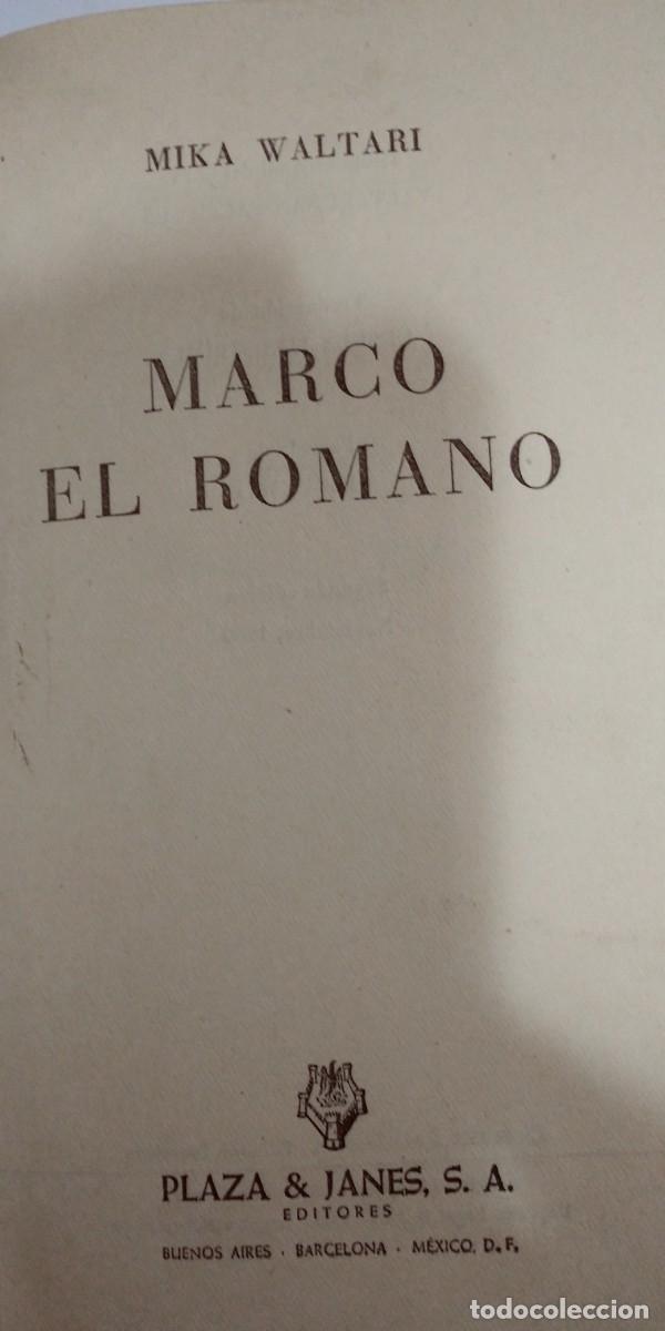 Libros de segunda mano: Marco el Romano Mika Waltari - Foto 2