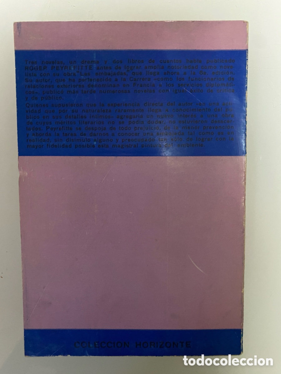 Libros de segunda mano: Las Embajadas - PEYREFITTE, Roger - Foto 2