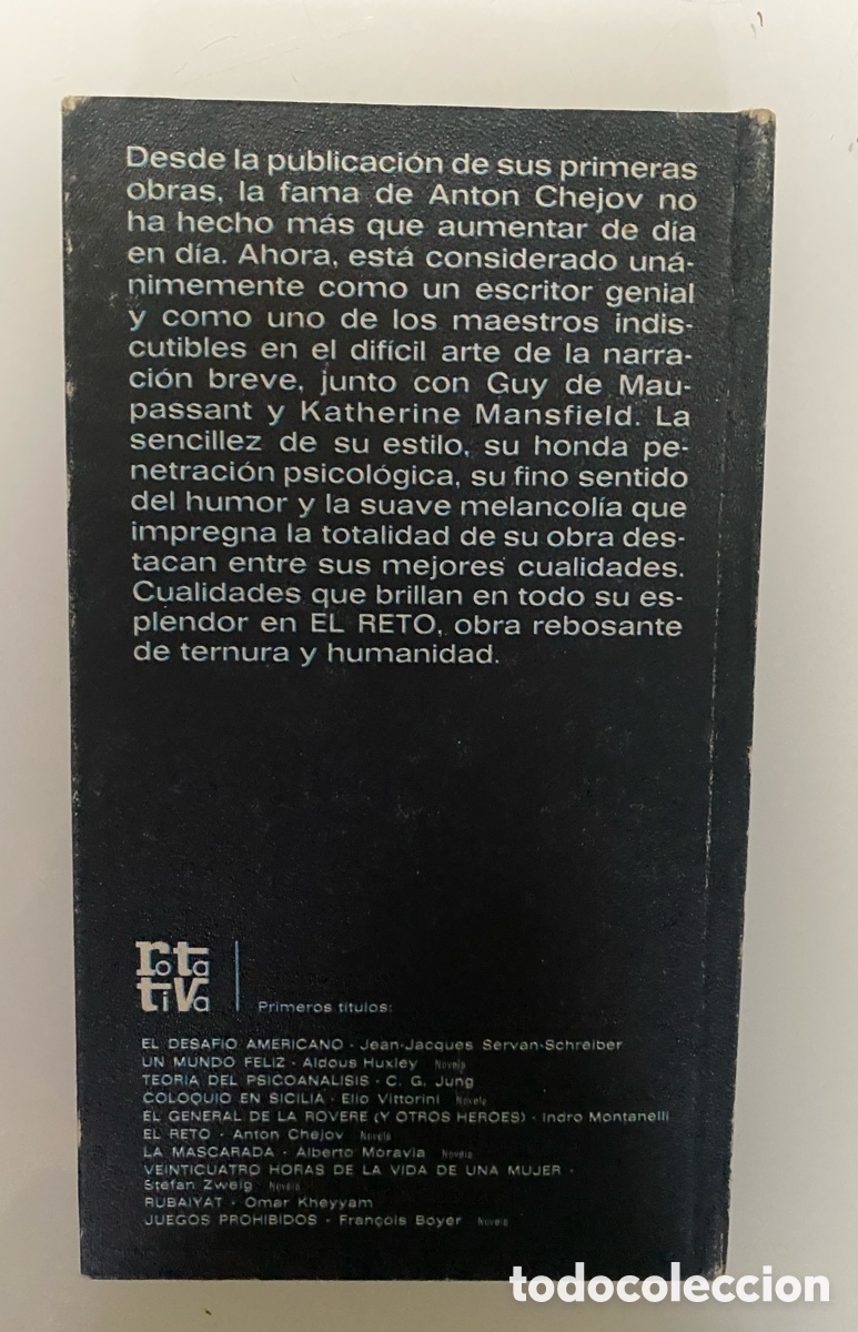 Libros de segunda mano: El reto - CH&Eacute;JOV, Ant&oacute;n - Foto 2