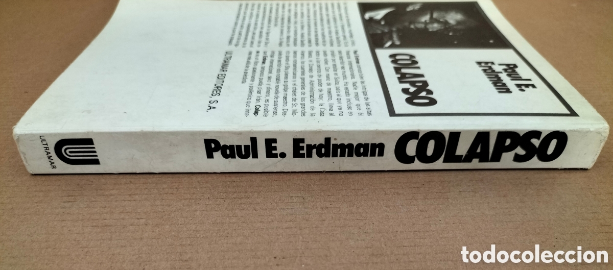 Libros de segunda mano: Colapso. Paul E Erdman. Ultramar editores, 1980. Libro - Foto 8