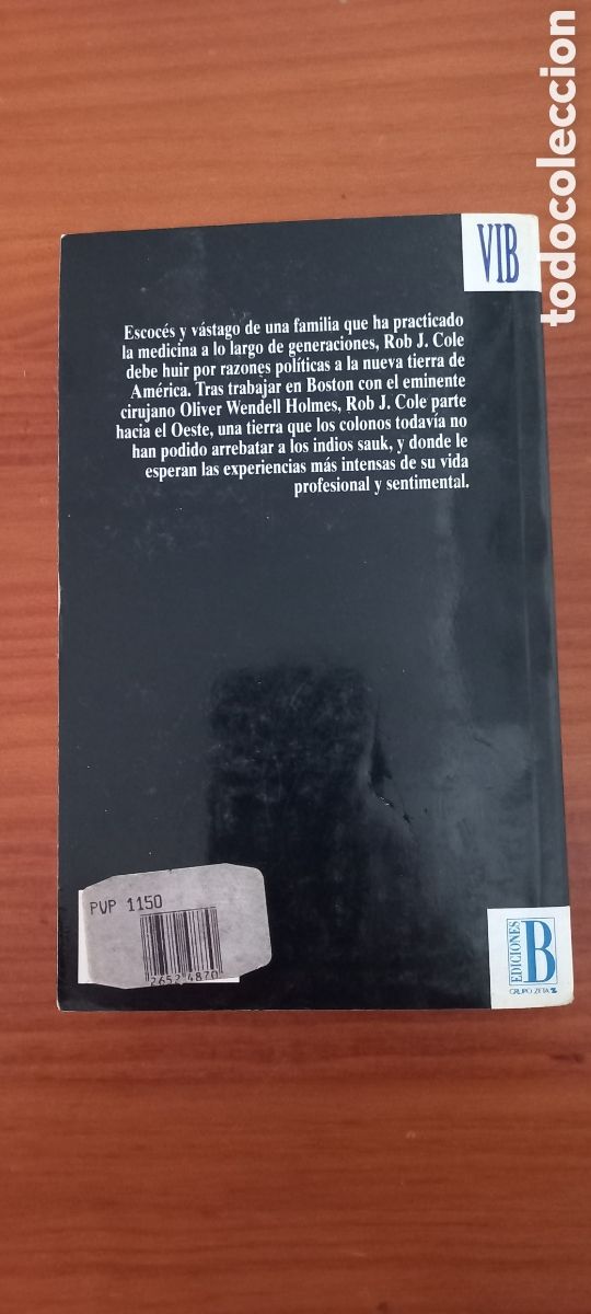 Libros de segunda mano: Chaman Noah Gordon Ediciones B 1a edicion 1994 - Foto 3
