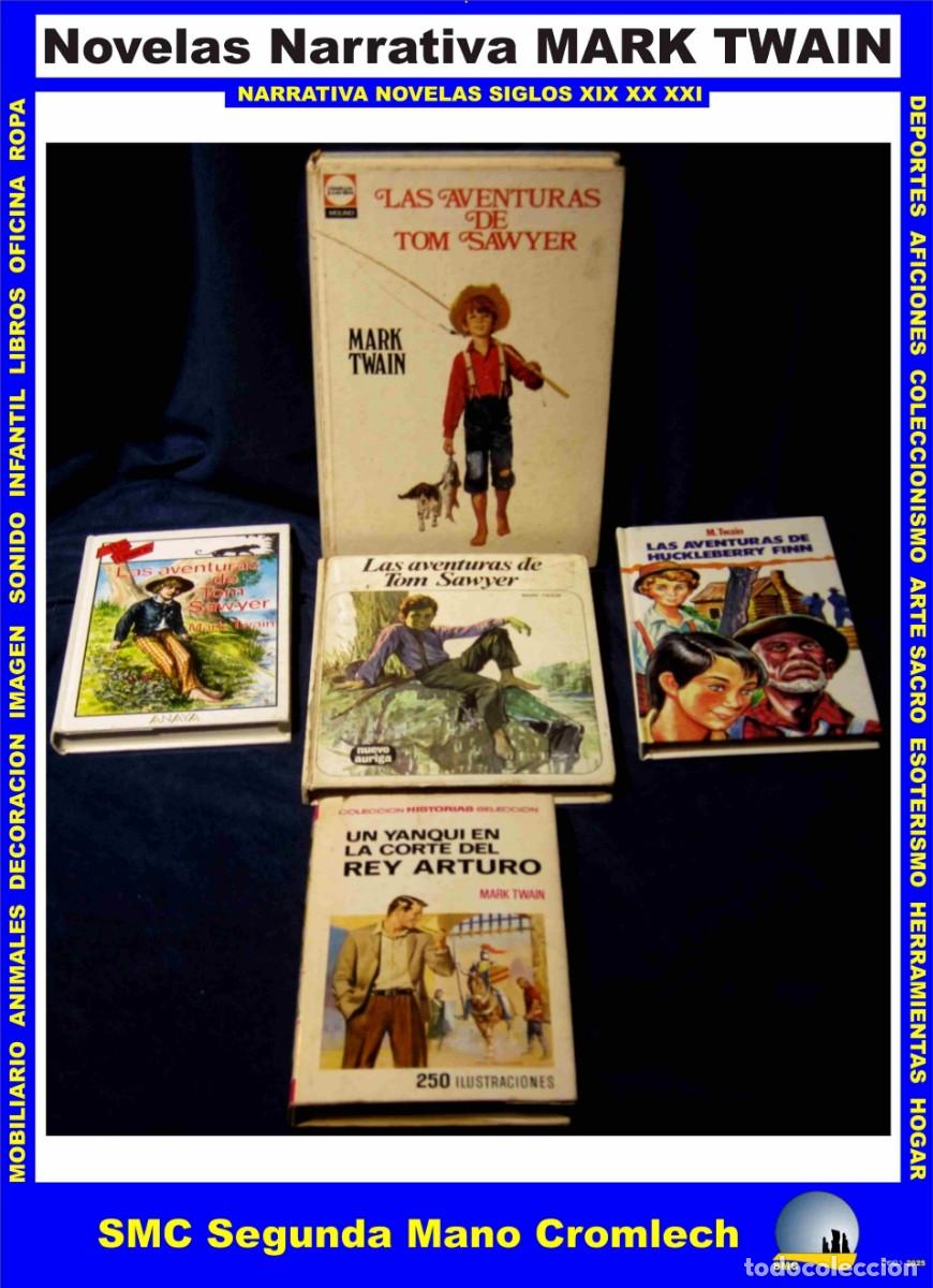 Libros de segunda mano: 5 Novelas MARK TWAIN - Foto 1