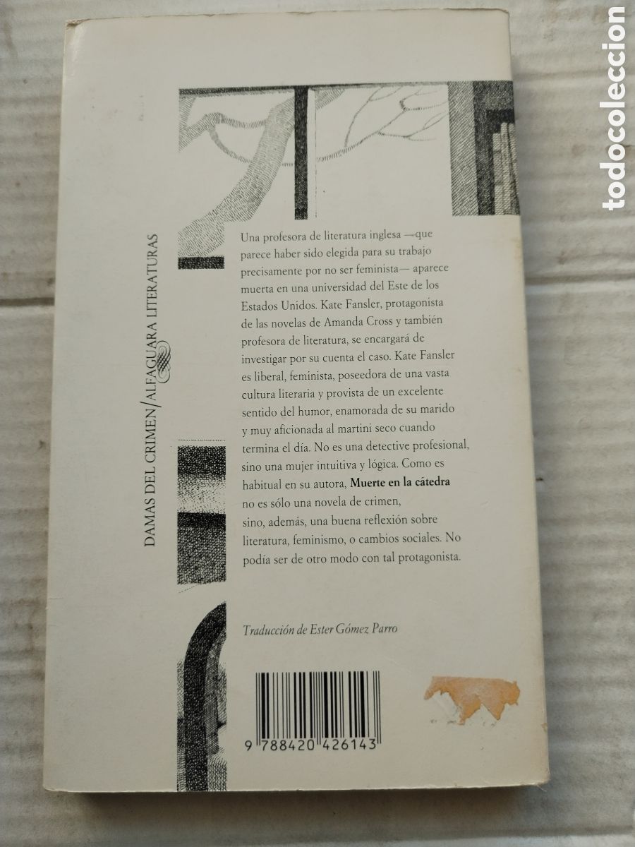 Libros de segunda mano: MUERTE EN LA C&Aacute;TEDRA/AMANDA CROSS - Foto 4