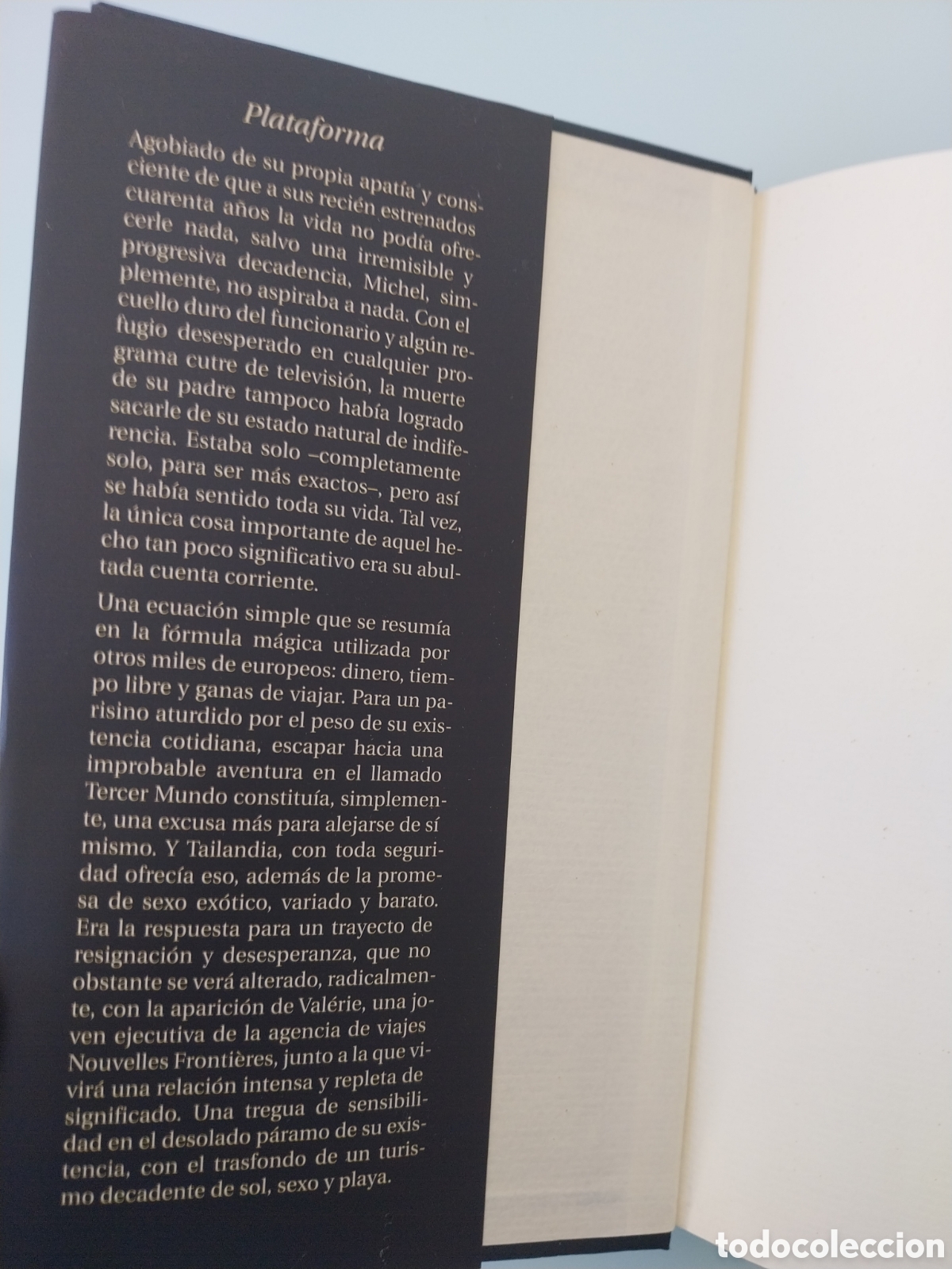 Libros de segunda mano: PLATAFORMA de MICHEL HOUELLEBECQ - Foto 3