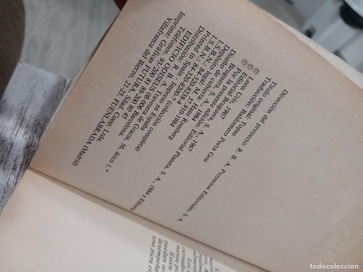 Libros de segunda mano: Libro Topaz | Le&oacute;n Uris | 1984 - Foto 3