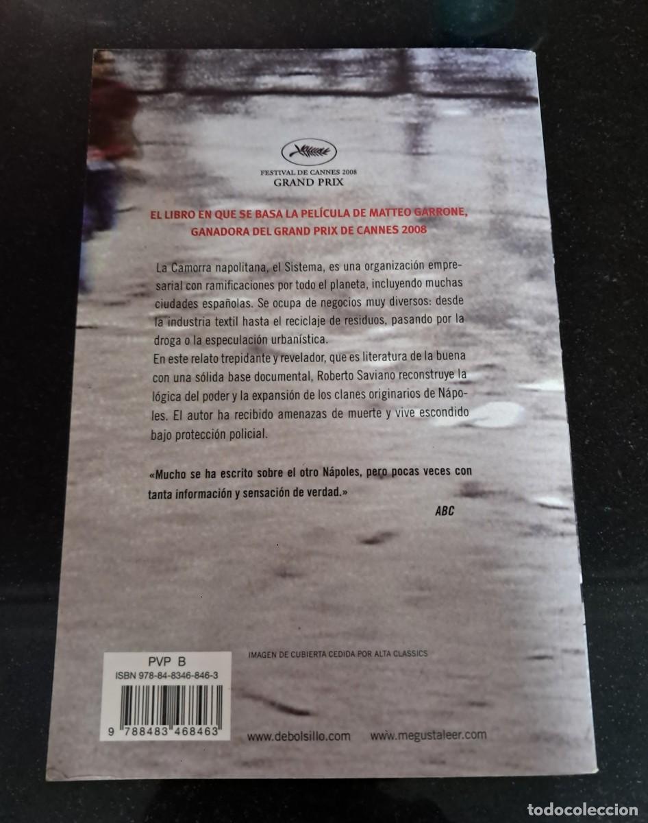 Libros de segunda mano: Gomorra Roberto Saviano - Foto 2