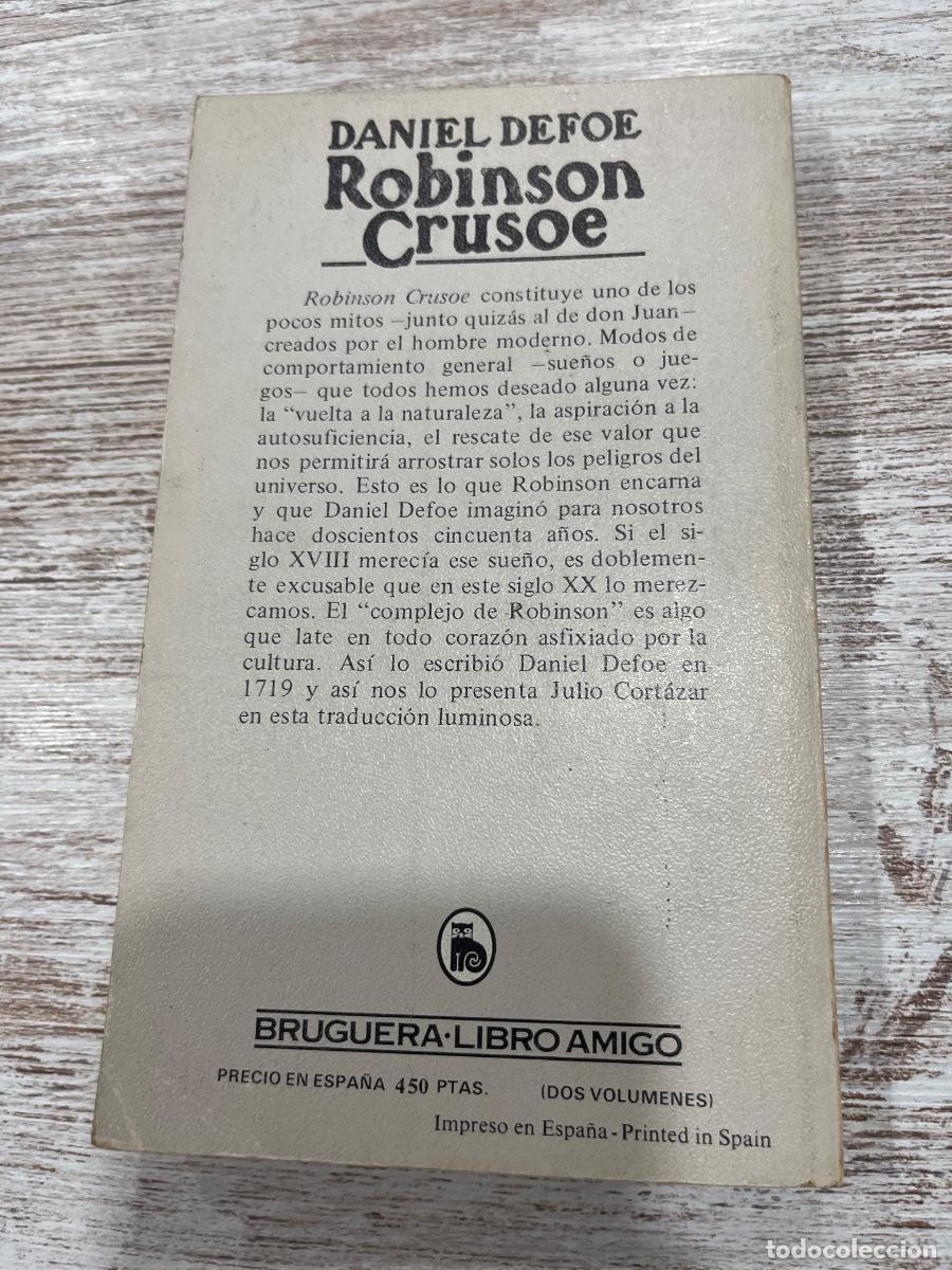 Libros de segunda mano: Libro Robinson Crusoe | Daniel Defoe | 1981 - Foto 2