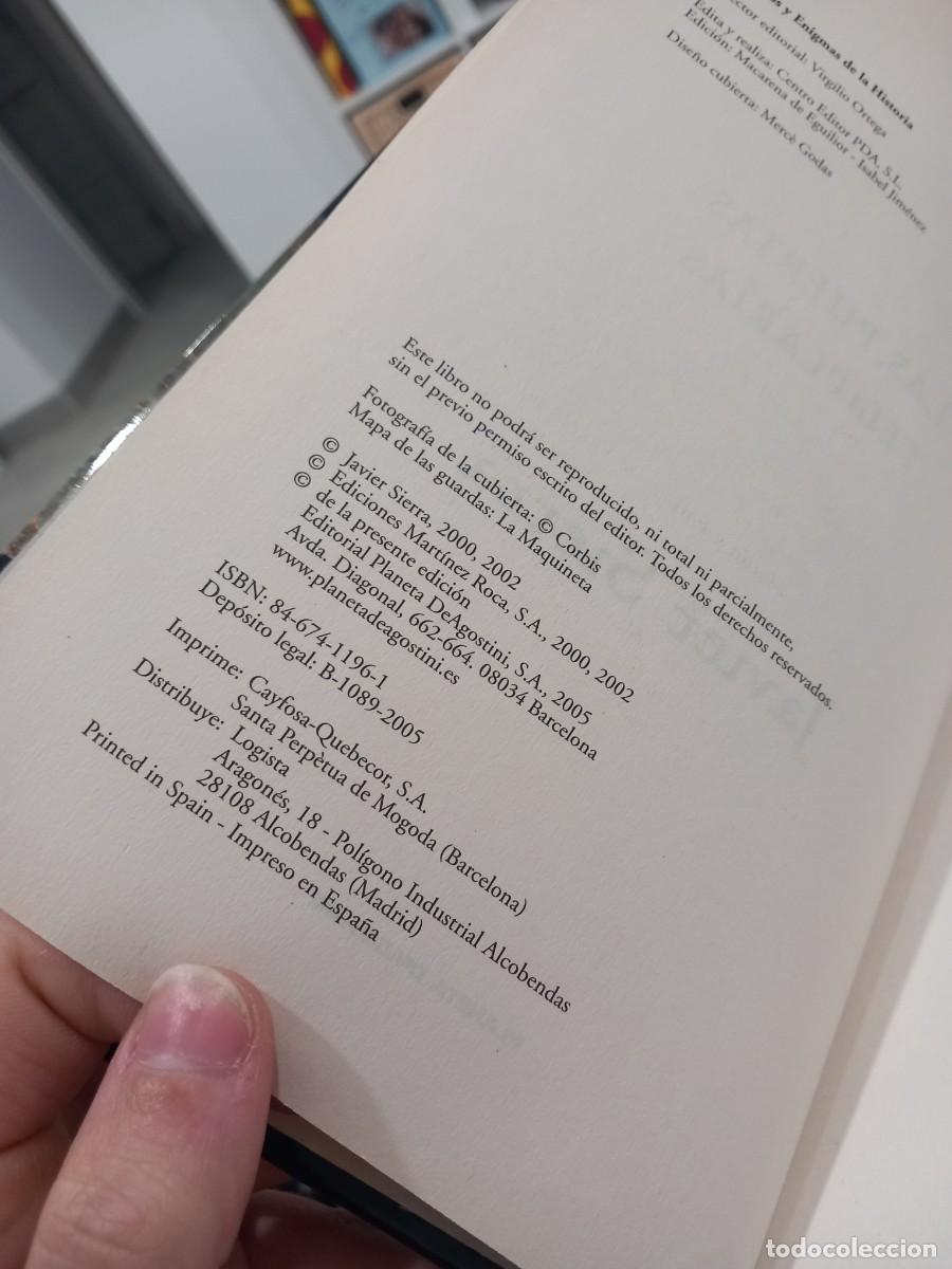 Libros de segunda mano: Libro Las puertas templarias | Javier Sierra | 2005 - Foto 3