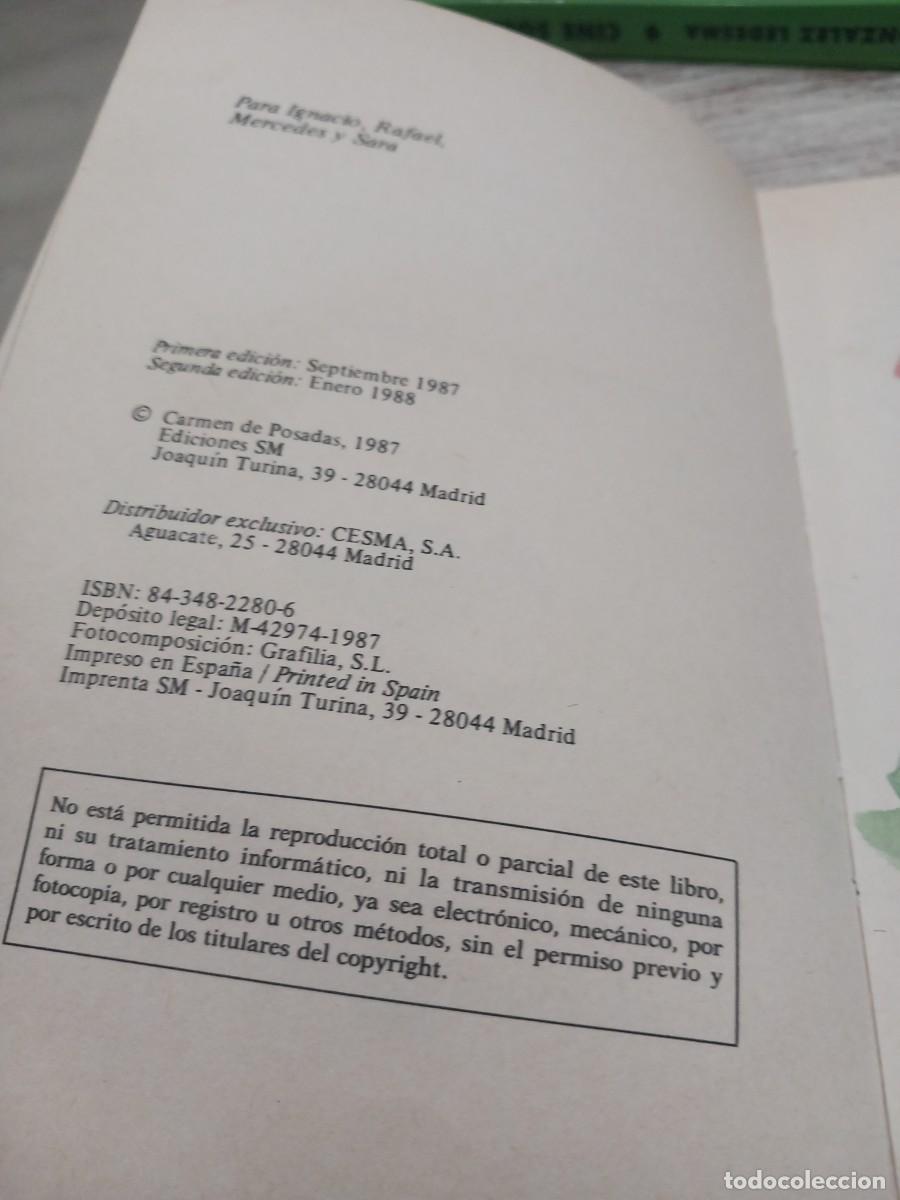 Libros de segunda mano: Libro Hipo Canta | Carmen de Posadas| 1987 - Foto 3