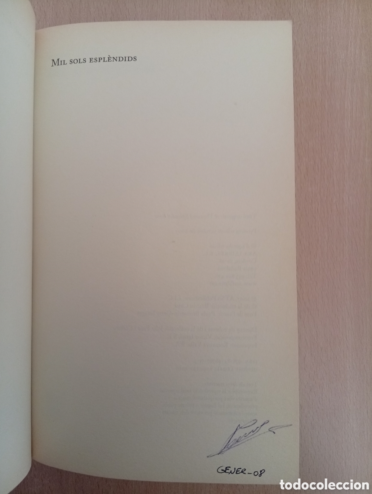 Libros de segunda mano: MIL SOLS ESPL&Egrave;NDIDS. Khaled Hosseini - Foto 7