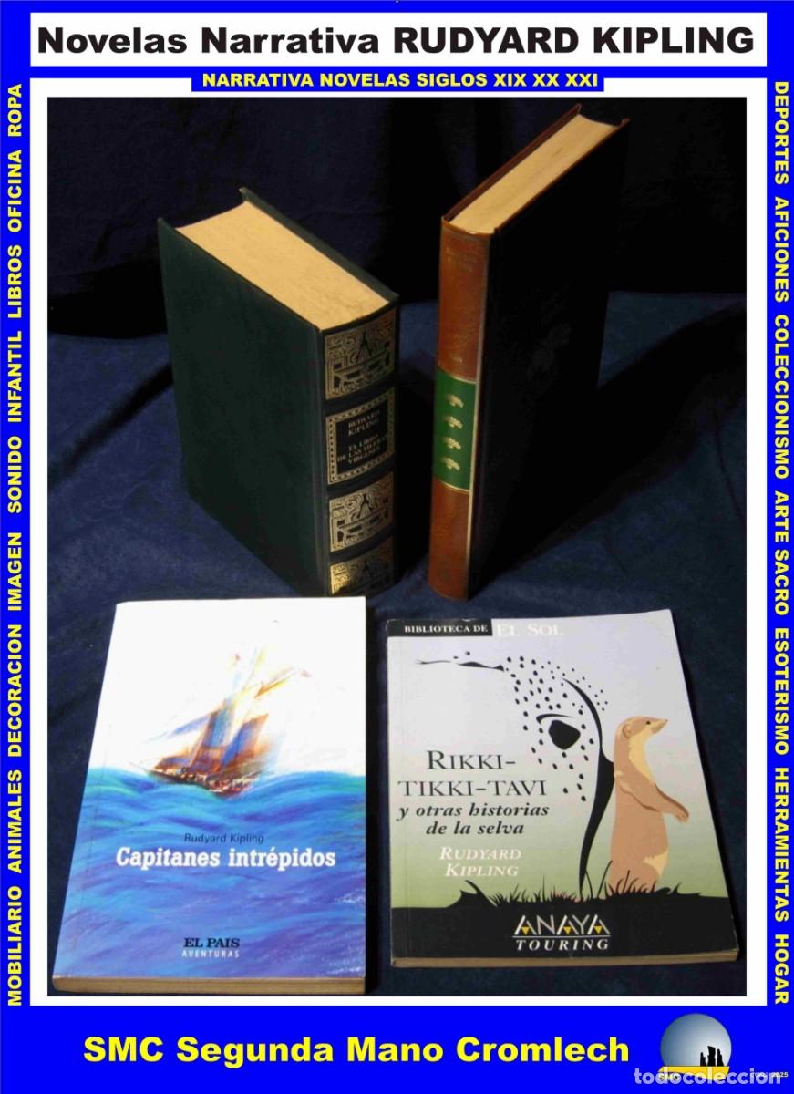 Libros de segunda mano: 4 Novelas RUDYARD KIPLING - Foto 1
