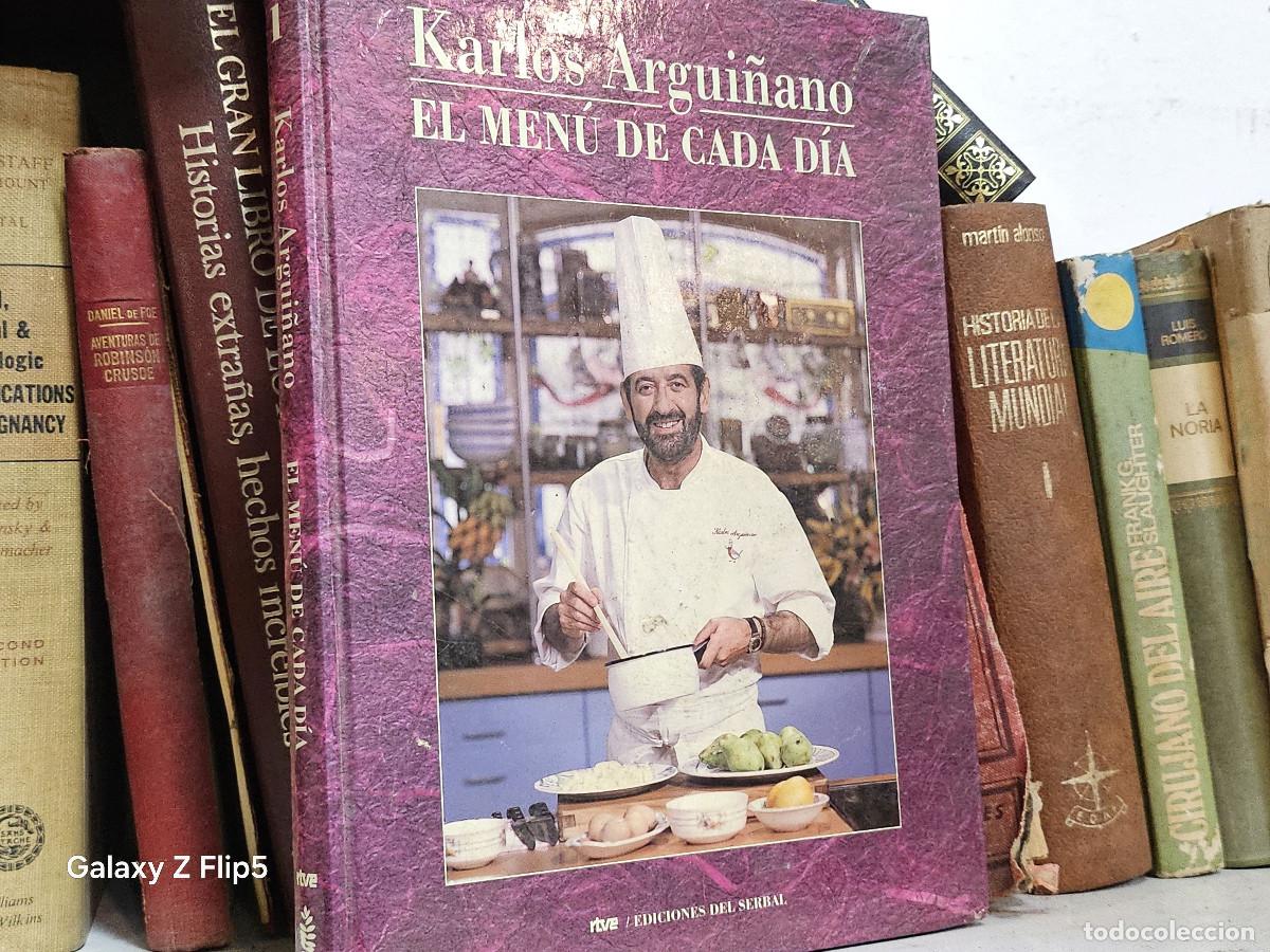 Libros de segunda mano: libro de cocina de carlos argui&ntilde;ano - Foto 1