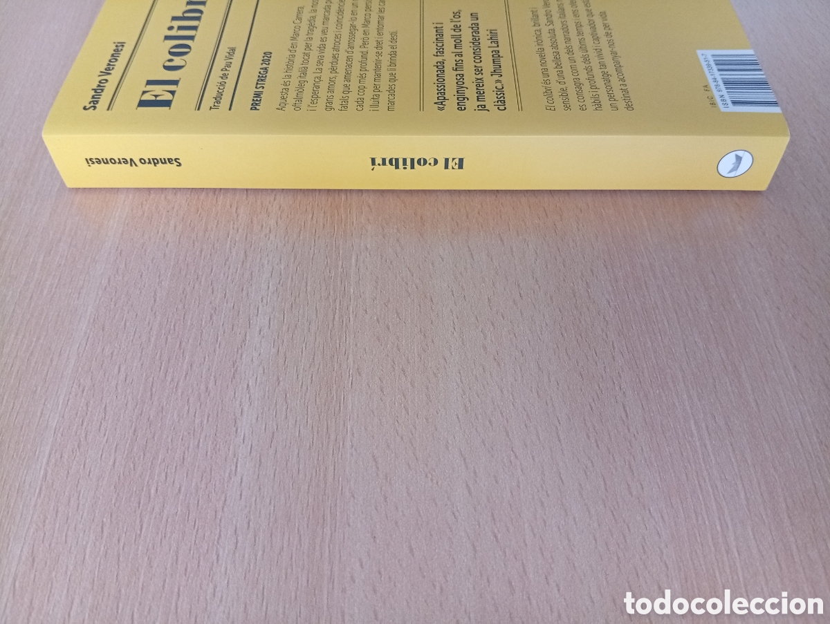 Libros de segunda mano: EL COLIBR&Iacute;. Sandro Veronesi - Foto 3