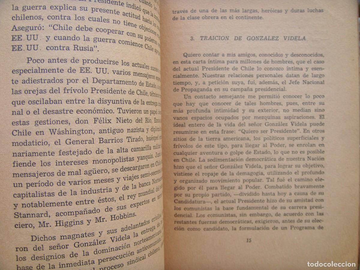 Libros de segunda mano: PABLO NERUDA ACUSA. Primera edicion - Foto 4