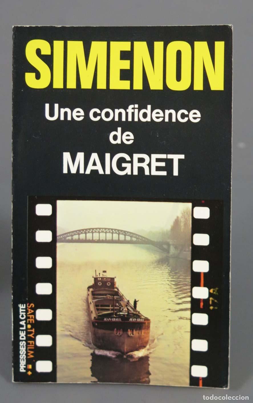 Libros de segunda mano: SIMENON Une confidence de MAIGRET - Foto 1