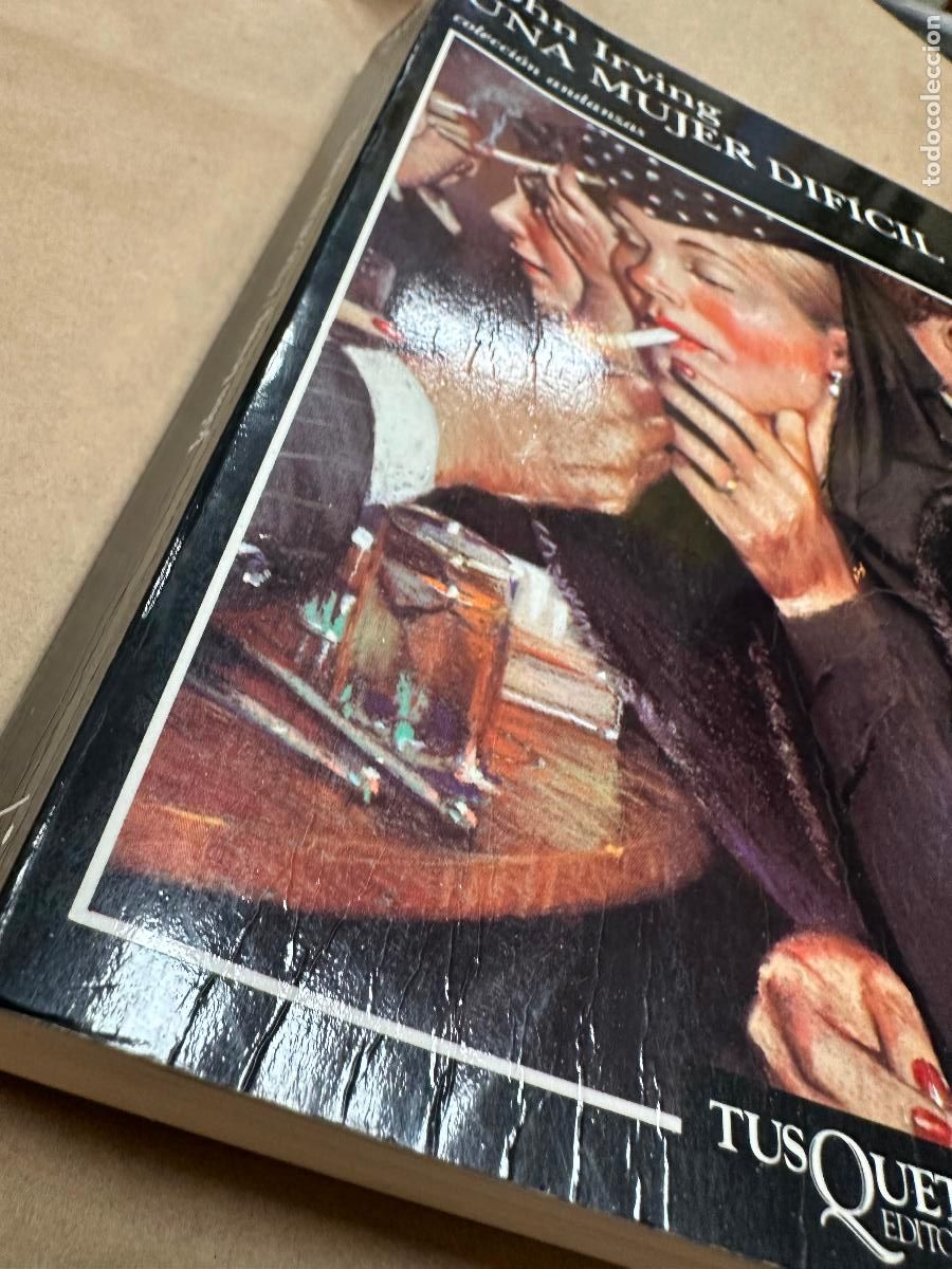 Libros de segunda mano: Una mujer dif&iacute;cil: Irving, John.- Irving, John - Foto 2
