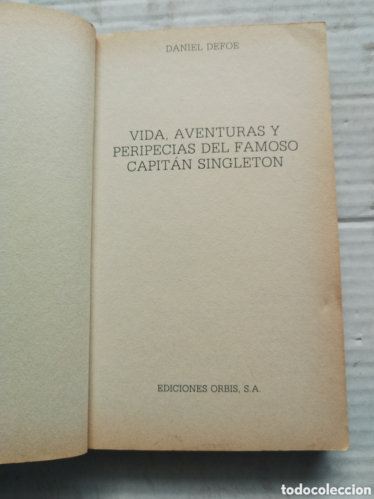 Libros de segunda mano: CAPIT&Aacute;N SINGLETON/DANIEL DEFOE - Foto 2