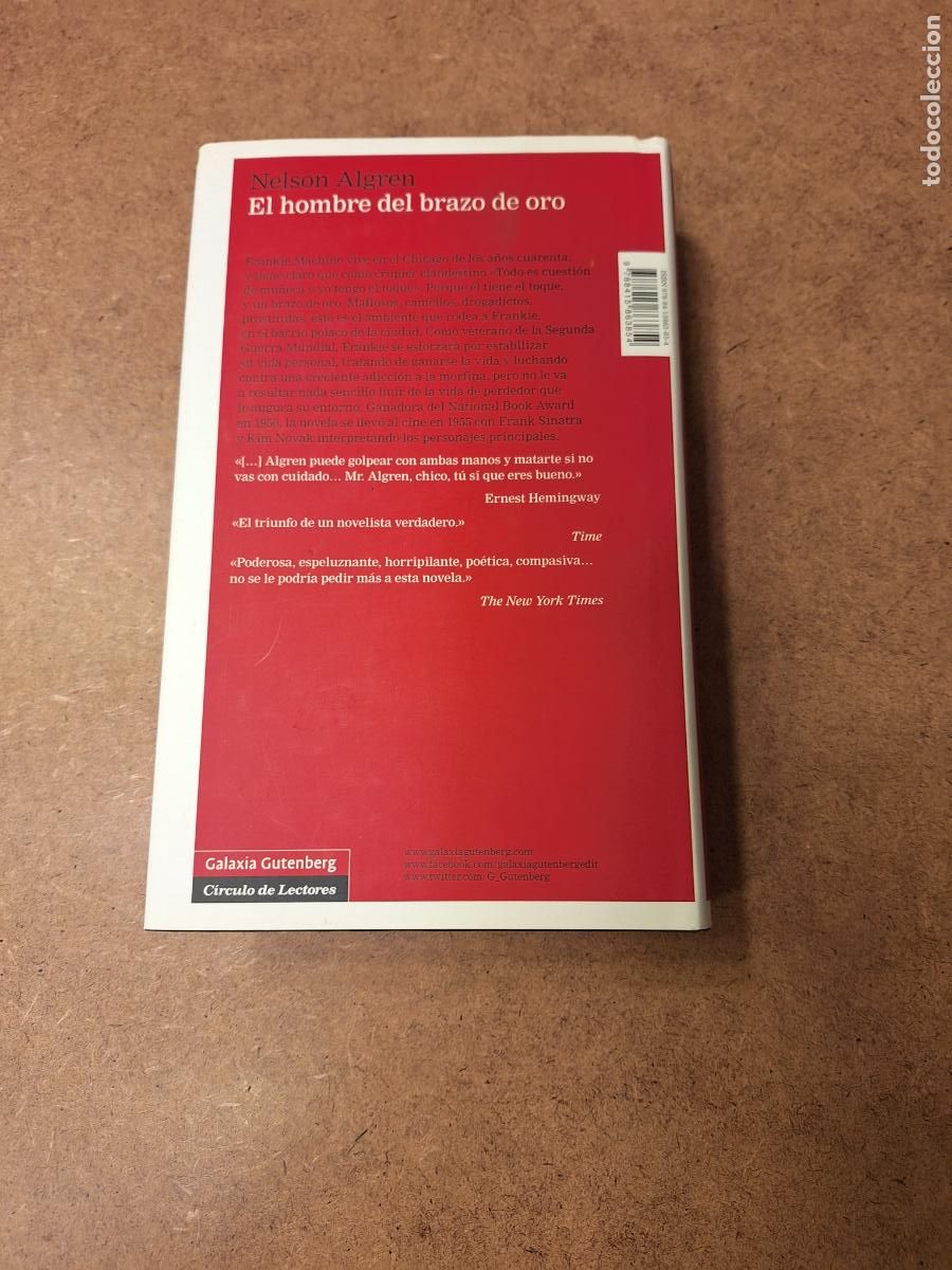 Libros de segunda mano: El hombre del brazo de oro - Nelson Algren - Foto 2