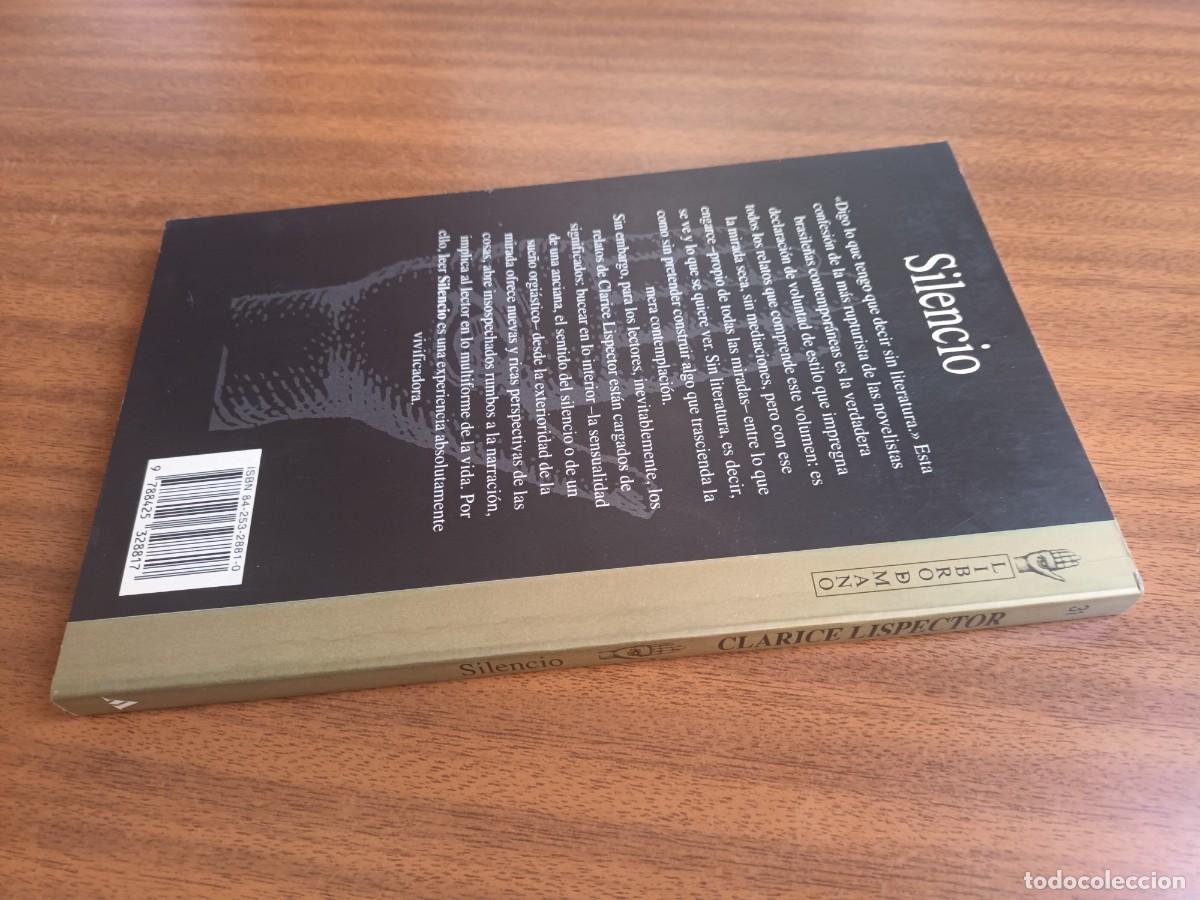 Libros de segunda mano: Silencio --- Clarice Lispector - Foto 6