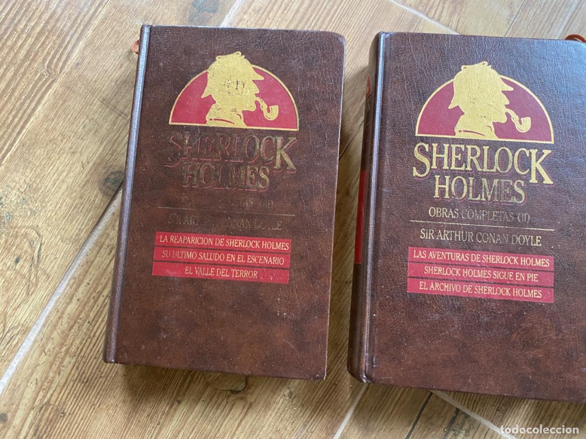 Libros de segunda mano: Obras completas. Sherlock Holmes. Orbis 3 TOMOS - Foto 4