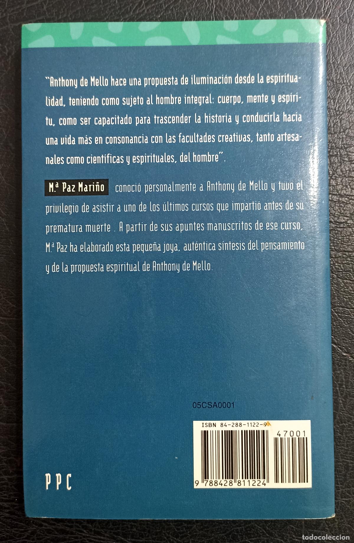 Libros de segunda mano: TESTIGO DE LA LUZ - ANTHONY DE MELLO - 1993 - Foto 2