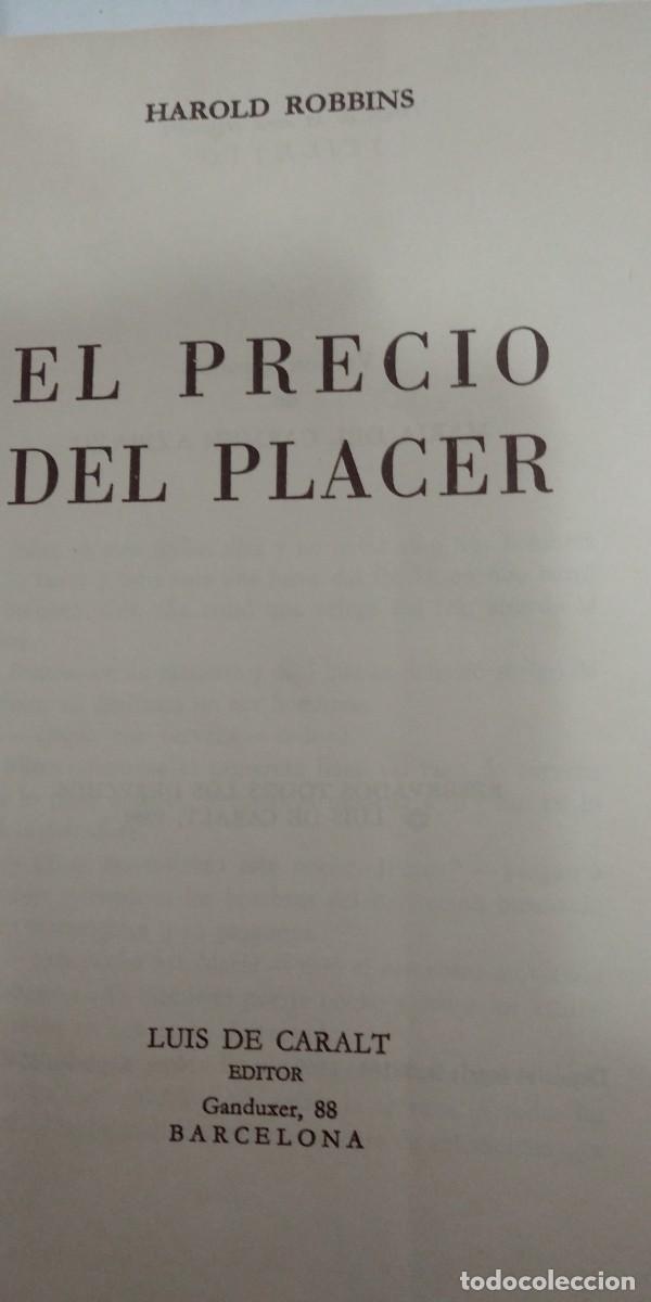 Libros de segunda mano: El precio del placer Harold Robbins - Foto 2
