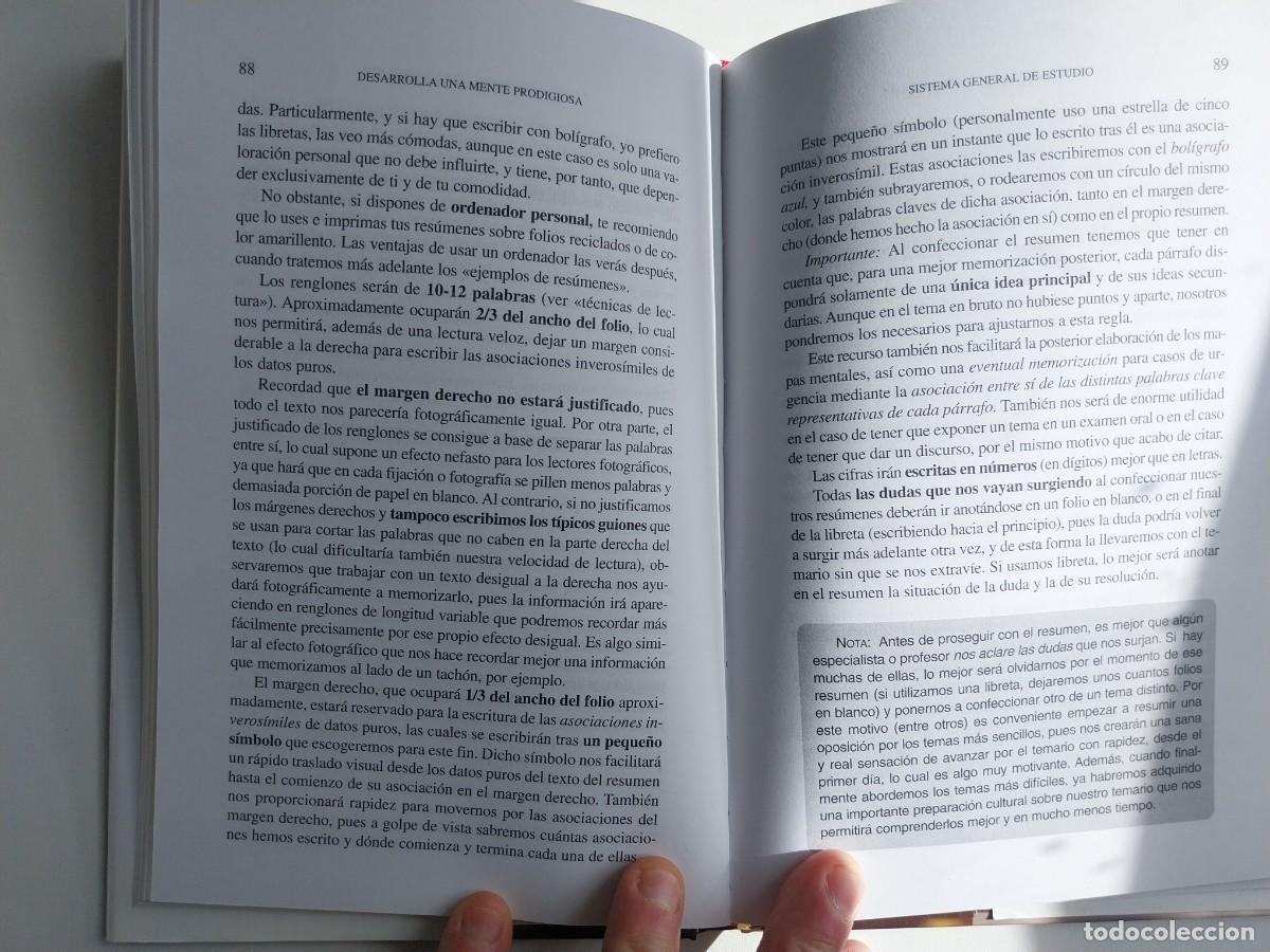 Libros de segunda mano: Libro Desarrolla una mente prodigiosa - Foto 3