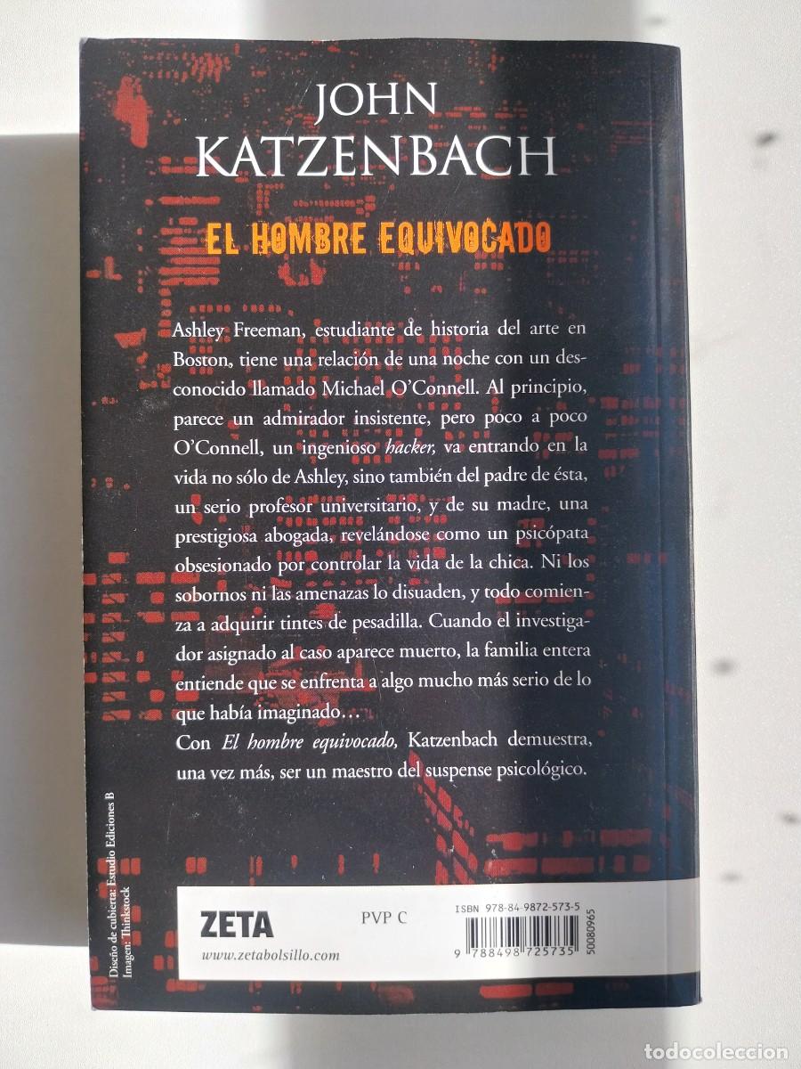 Libros de segunda mano: Libro El hombre equivocado. Jonh Katzenbach - Foto 2