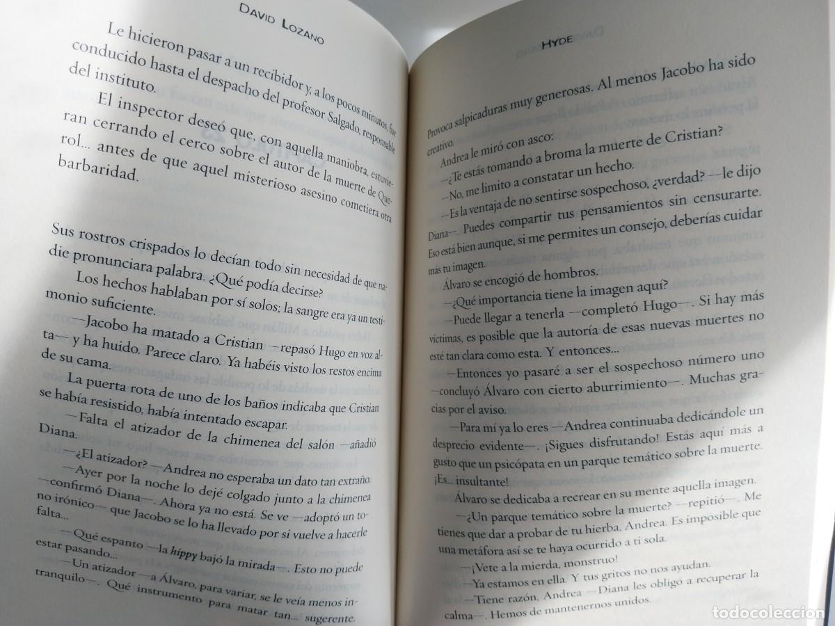 Libros de segunda mano: Libro Hyde. David Lozano - Foto 3