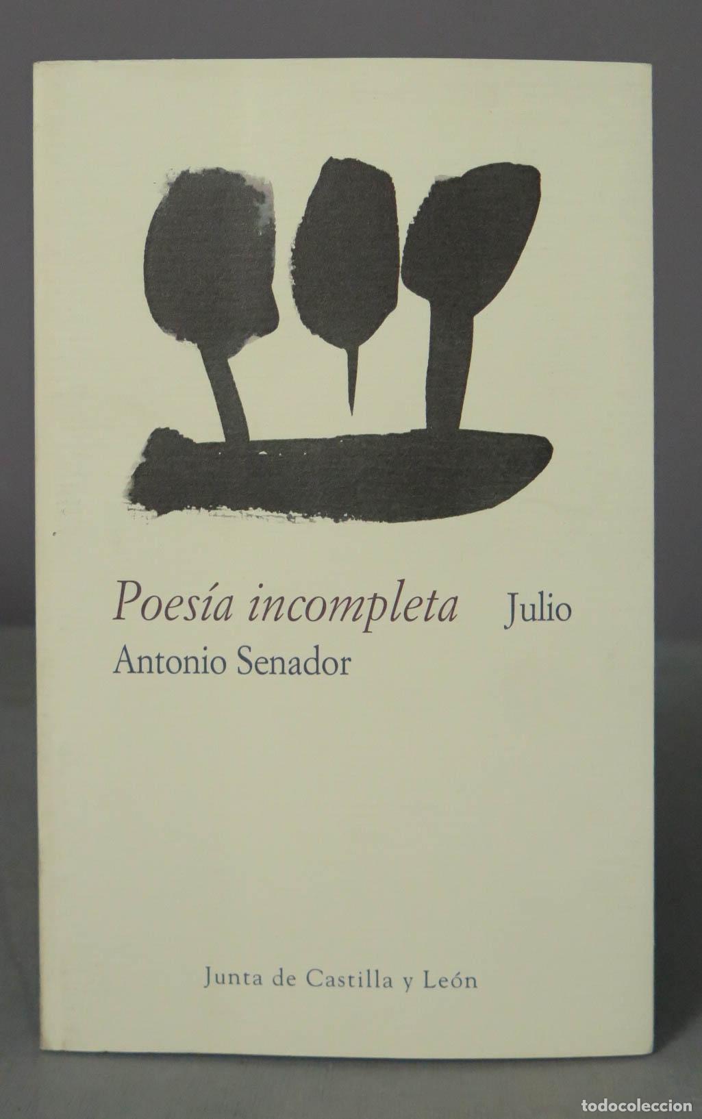Second hand books: POESIA INCOMPLETA Senador