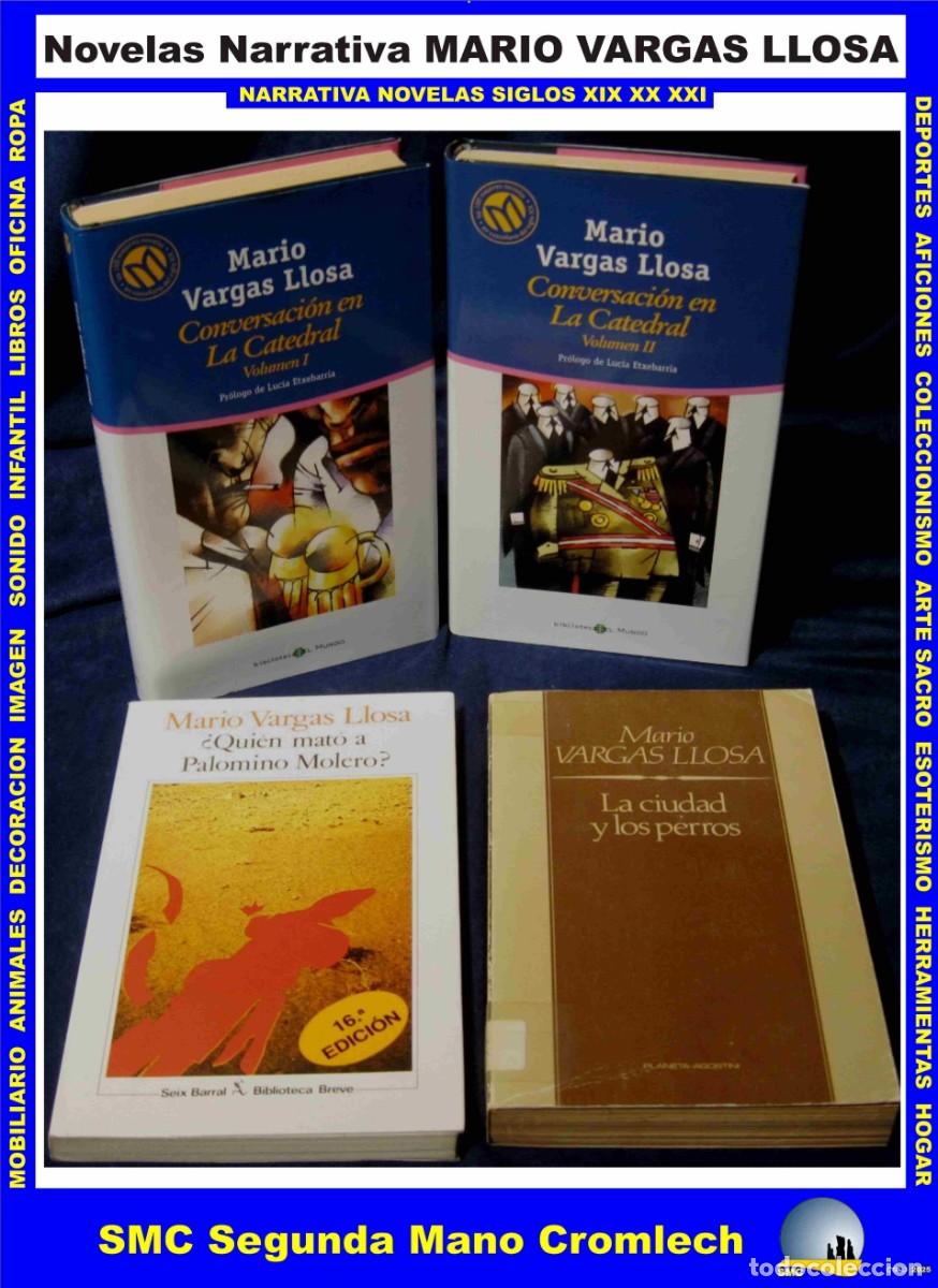 Libros de segunda mano: 4 Novelas MARIO VARGAS LLOSA - Foto 1
