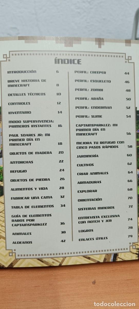 Libros de segunda mano: MINECRAFT. MOJANG. GU&Iacute;A B&Aacute;SICA. - Foto 2