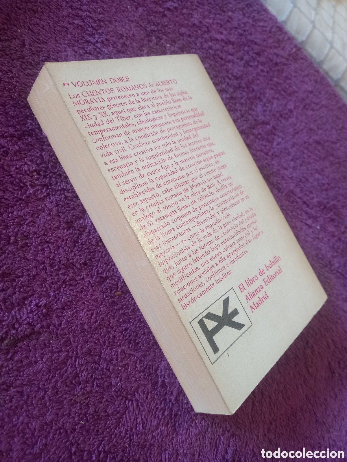 Libros de segunda mano: Cuentos romanos. Alberto Moravia. - Foto 4
