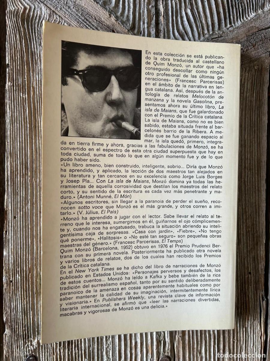 Libros de segunda mano: LA ISLA DE MAIANS. QUIM MONZ&Oacute; - Foto 3