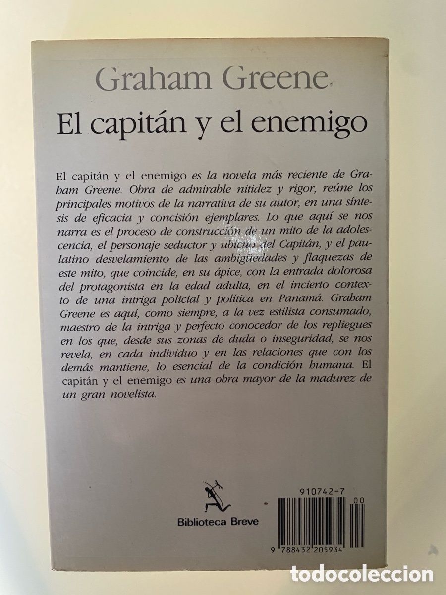 Libros de segunda mano: El capit&aacute;n y el enemigo - GREENE, Graham - Foto 2