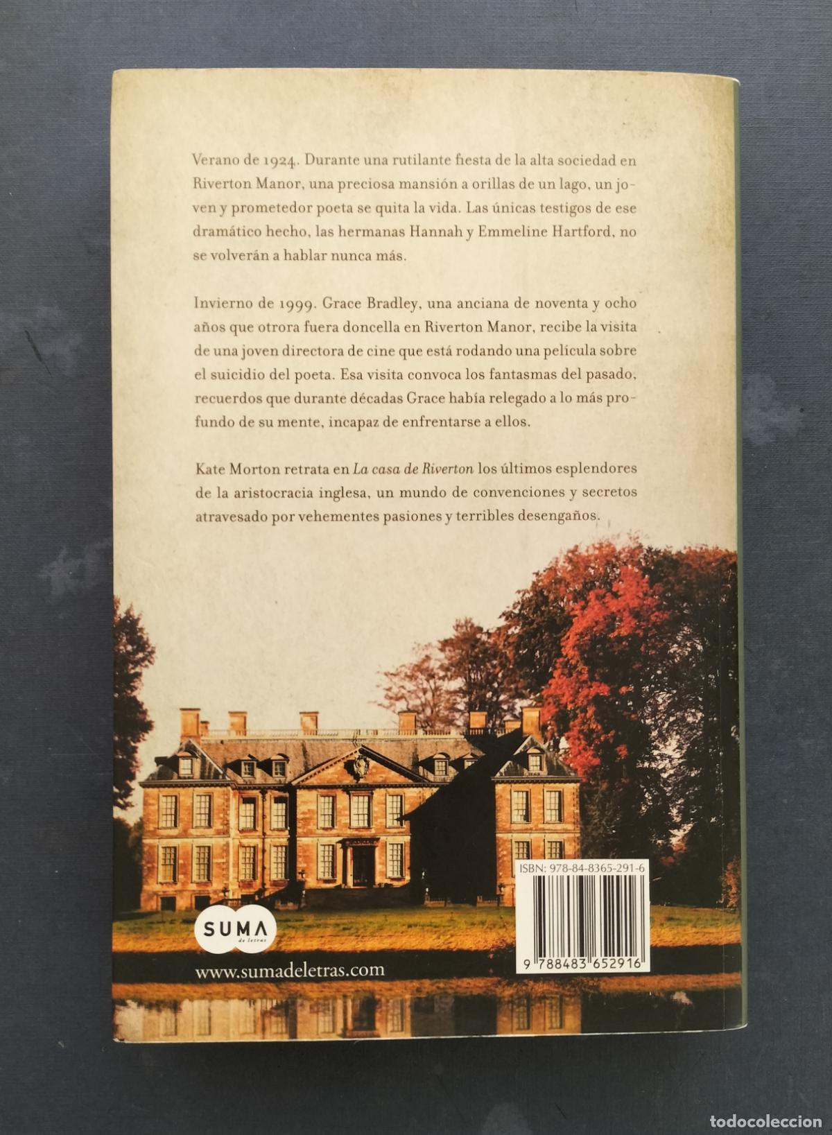 Libros de segunda mano: LA CASA DE RIVERTON - KATE MORTON - 2011. - Foto 5