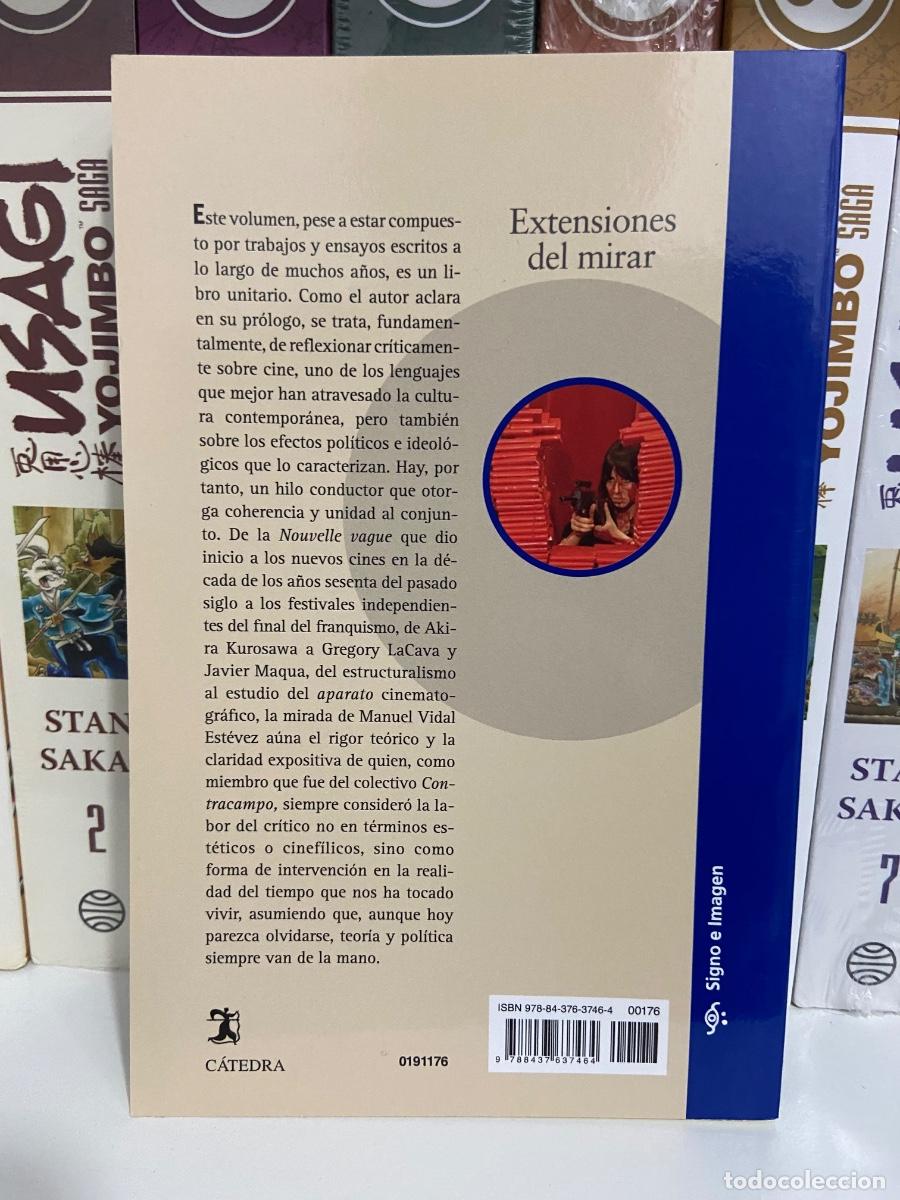 Libros de segunda mano: Extensiones del mirar, de Manuel Vidal Est&eacute;vez - Foto 2