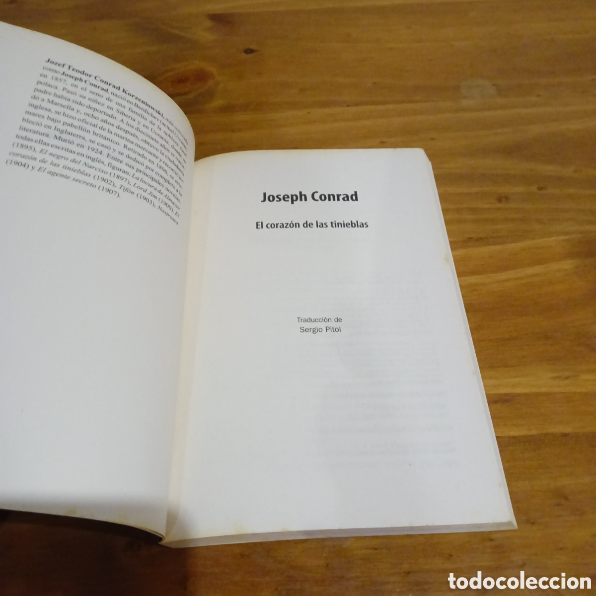Libros de segunda mano: El coraz&oacute;n de las tinieblas - Foto 2