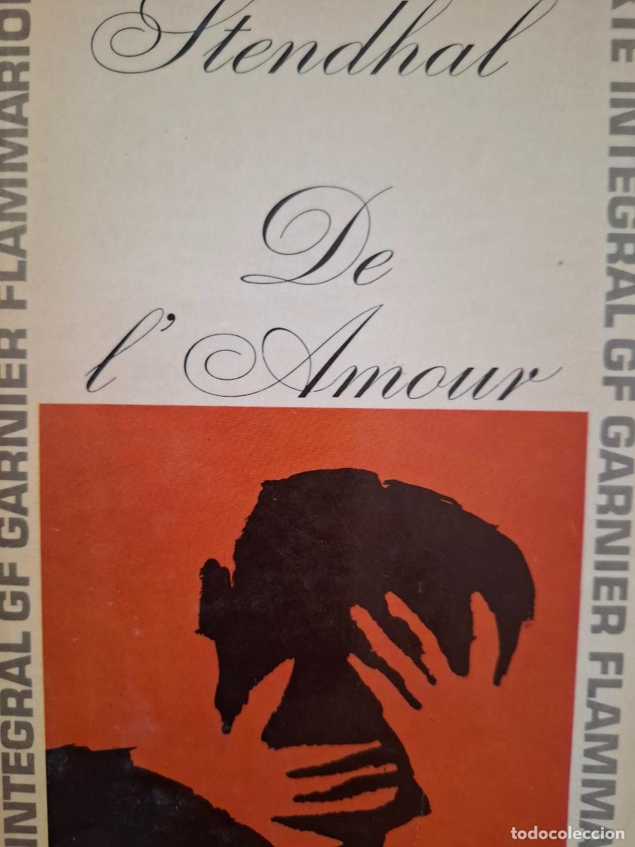 Libros de segunda mano: de l'amour Stendhal -en franc&eacute;s-