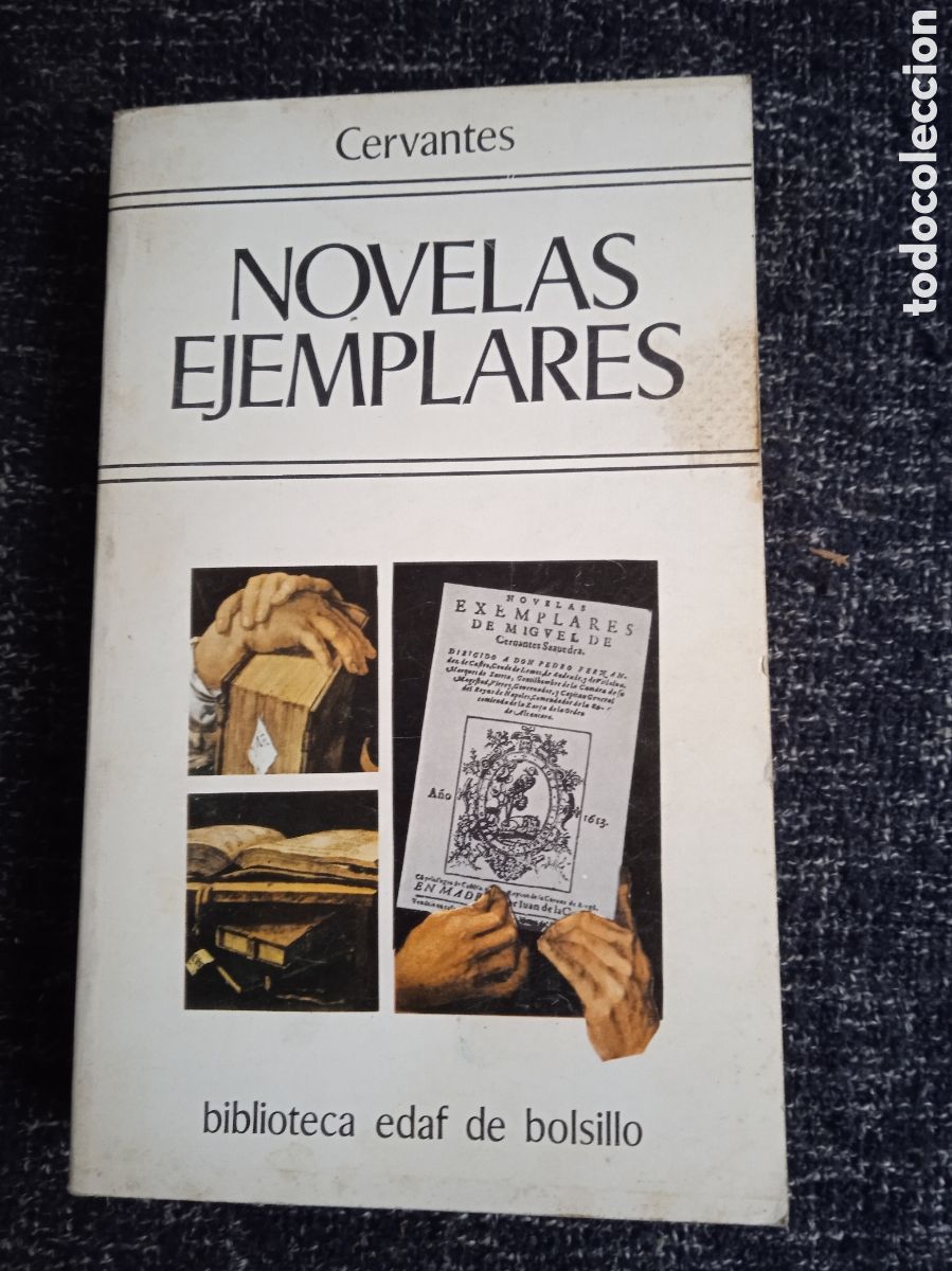 Libros de segunda mano: NOVELAS EJEMPLARES / CERVANTES -ED. BIBLIOTECA EDAF