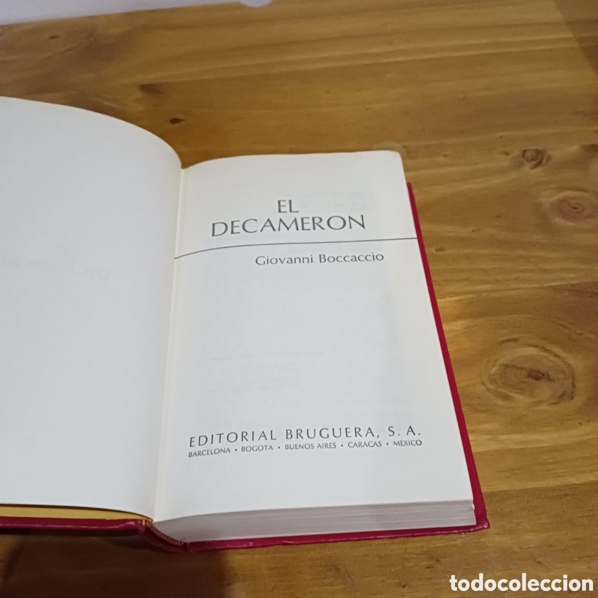 Libros de segunda mano: Giovanni Boccaccio. El Decamer&oacute;n - Foto 3