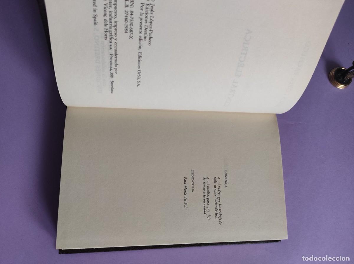Libros de segunda mano: CENTRAL EL&Eacute;CTRICA - J. L&oacute;pez PACHECO - Foto 2