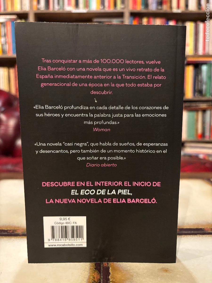 Libros de segunda mano: Las largas sombras. Elia Barcel&oacute;. - Foto 2